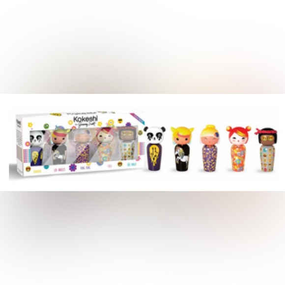 NEW Kokeshi Perfume By Jeremy Scott Gift Set 5 (5ml) Bottles New In Box. - Picture 2 of 5